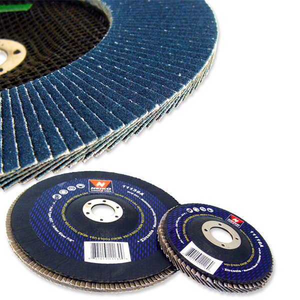 10pc 4.5" Zirconia Flap Disc Bevel Sand Paper Grinding Wheel eBay