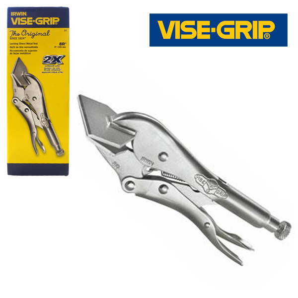 8" Locking Sheet Metal Irwin ViseGrip VG23 Hand Tool eBay